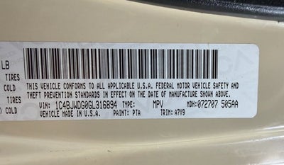 2016 Jeep Wrangler Unlimited Sport