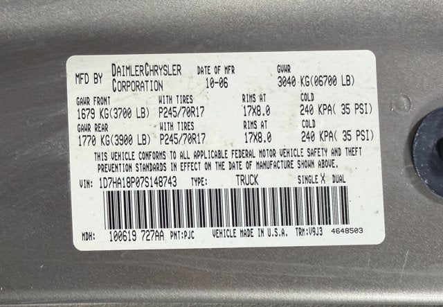 2007 Dodge Ram 1500 SLT