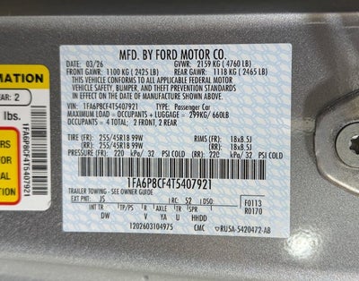 2026 Ford Mustang GT