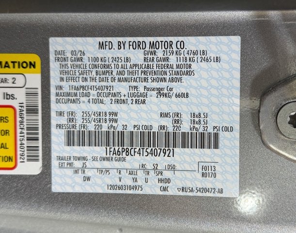 2026 Ford Mustang GT