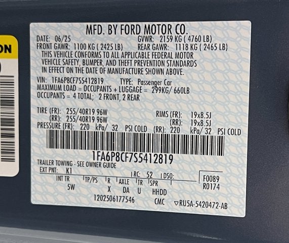 2025 Ford Mustang GT Premium