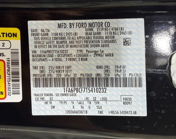 2026 Ford Mustang GT Premium