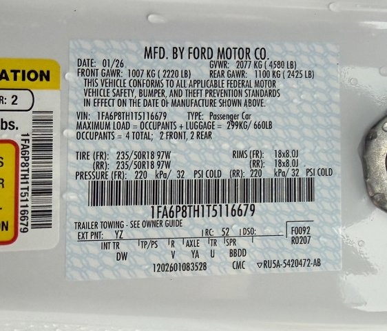 2026 Ford Mustang EcoBoost