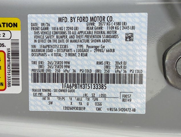 2026 Ford Mustang EcoBoost Premium