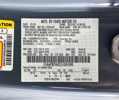 2025 Ford Mustang EcoBoost