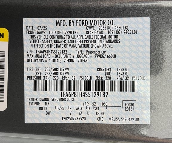 2025 Ford Mustang EcoBoost