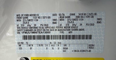 2026 Ford Expedition Platinum