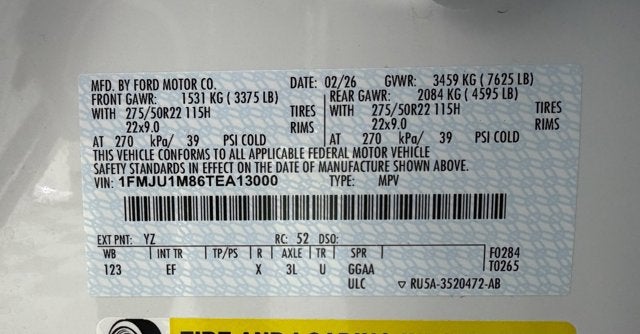 2026 Ford Expedition Platinum