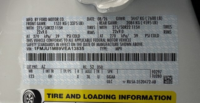 2027 Ford Expedition Platinum