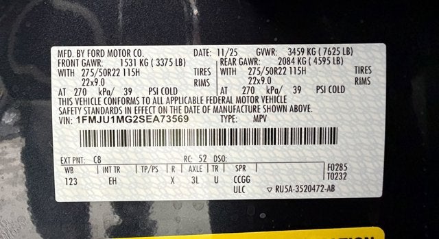 2025 Ford Expedition Platinum