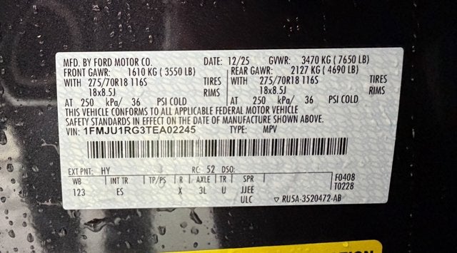 2026 Ford Expedition Tremor