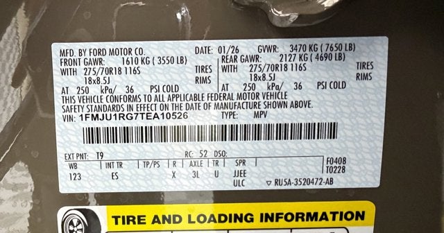 2026 Ford Expedition Tremor