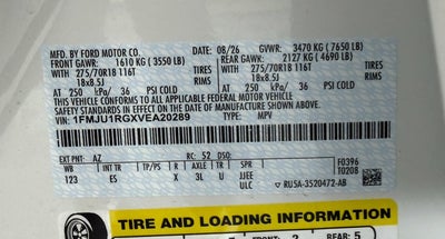 2027 Ford Expedition Tremor