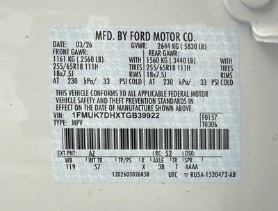 2026 Ford Explorer Active