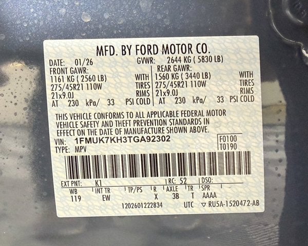 2026 Ford Explorer ST-Line