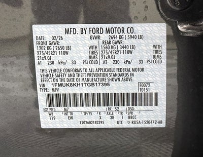 2026 Ford Explorer ST-Line