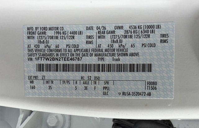 2026 Ford Super Duty F-250 SRW XLT