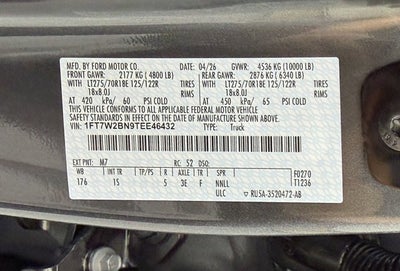 2026 Ford Super Duty F-250 SRW XL