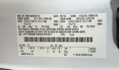 2019 Ford Super Duty F-250 SRW XL