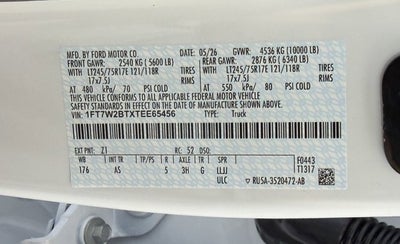 2026 Ford Super Duty F-250 SRW XL
