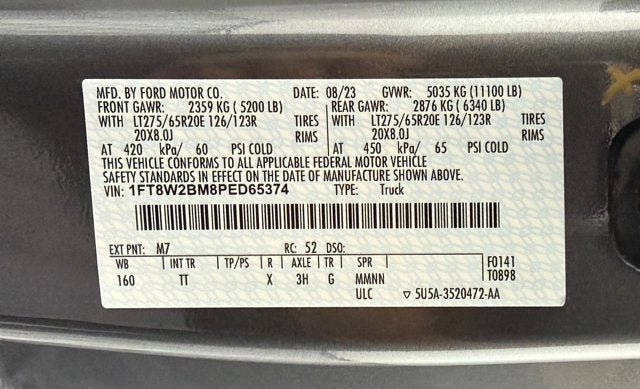 2023 Ford Super Duty F-250 SRW Limited