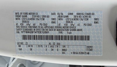 2026 Ford Super Duty F-250 SRW F-250® Lariat®