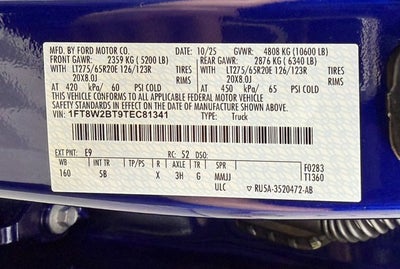 2026 Ford Super Duty F-250 SRW LARIAT