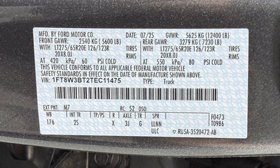 2026 Ford Super Duty F-350 SRW XLT