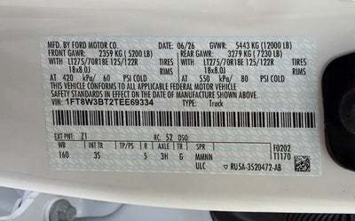 2026 Ford Super Duty F-350 SRW XLT