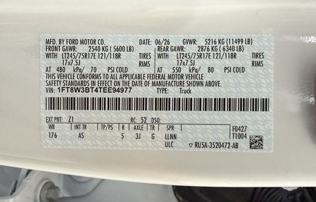 2026 Ford Super Duty F-350 SRW F-350® XL