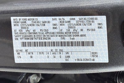 2026 Ford Super Duty F-350 SRW LARIAT