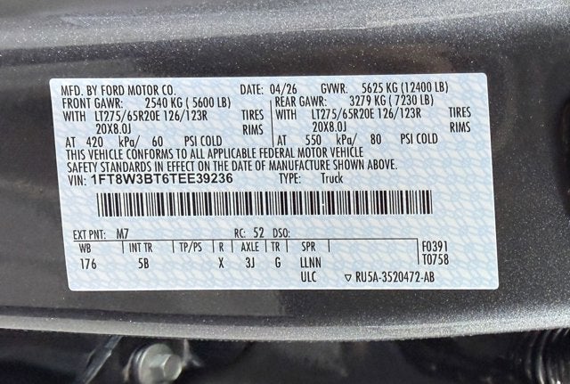 2026 Ford Super Duty F-350 SRW LARIAT