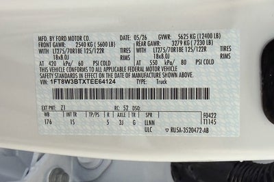 2026 Ford Super Duty F-350 SRW XL