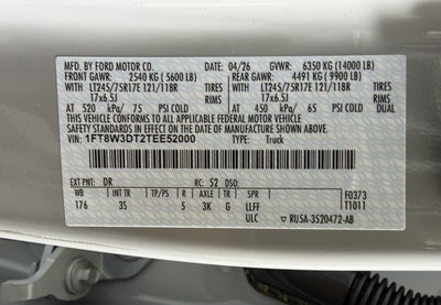2026 Ford Super Duty F-350 DRW XLT