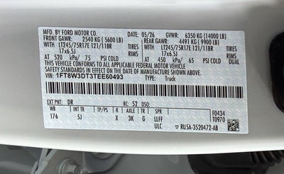 2026 Ford Super Duty F-350 DRW LARIAT