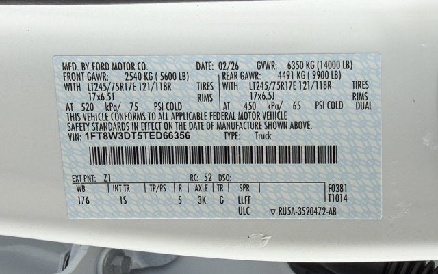 2026 Ford Super Duty F-350 DRW XL