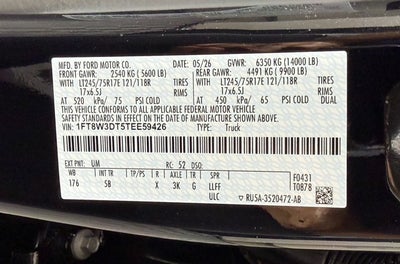 2026 Ford Super Duty F-350 DRW F-350® Lariat®