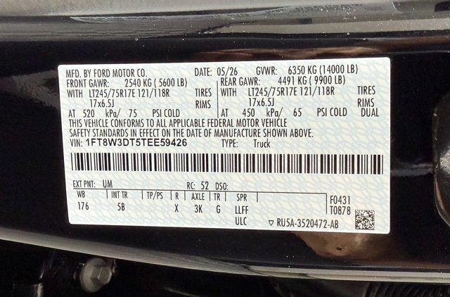 2026 Ford Super Duty F-350 DRW F-350® Lariat®