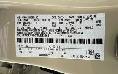2026 Ford Ranger XLT