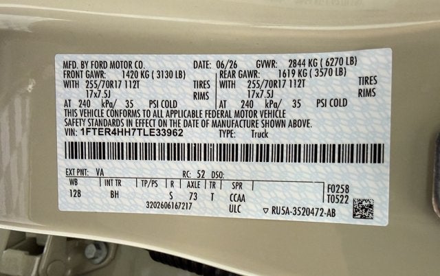 2026 Ford Ranger XLT
