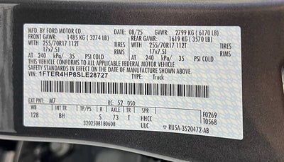 2025 Ford Ranger XLT