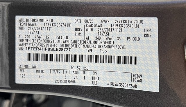 2025 Ford Ranger XLT