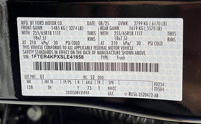 2025 Ford Ranger LARIAT