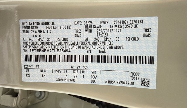 2026 Ford Ranger XL