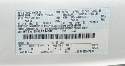 2020 Ford F-150 Platinum