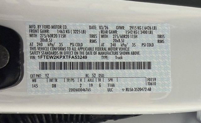 2026 Ford F-150 STX