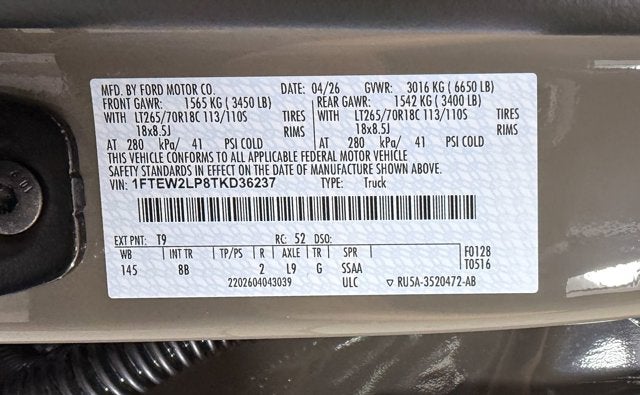 2026 Ford F-150 STX
