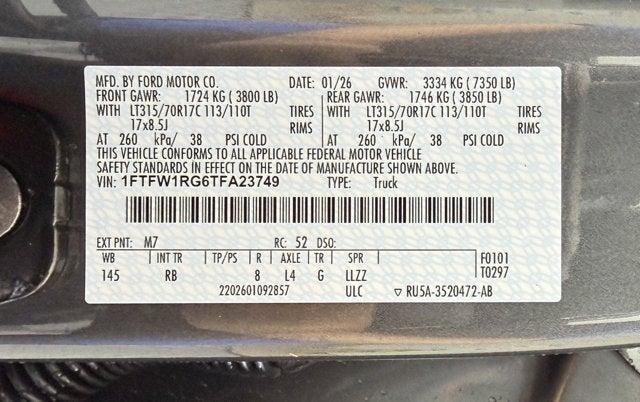 2026 Ford F-150 Raptor