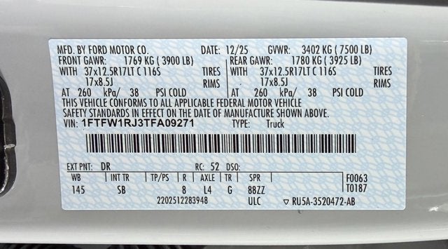 2026 Ford F-150 Raptor