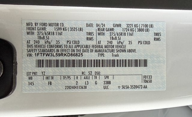 2024 Ford F-150 XLT